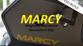MARCY NS-1305R Exercise Bike Speed Build & Overview