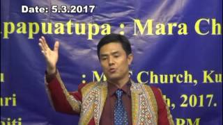 Pastor Than Maung sermon