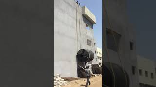 How to lift a PVC Water Tank on the  terrace of building.