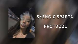 Skeng x Sparta-Protocol [Sped Up + Reverb]