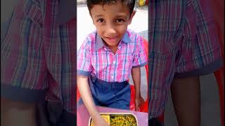 Chura # beaten rice ,flake rice , flattened rice#dreamsacademy cute child# learning # happy