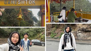 vlog; visiting Ganeshtok temple in Gangtok with my lil brother 🫠blessed day🤗