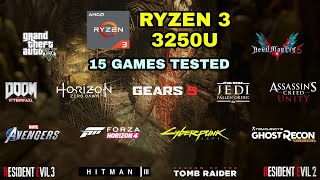 Ryzen 3 3250U Vega 3 Gaming Test ! 2021