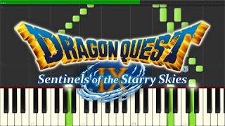 Dragon Quest IX - Overture (Piano Tutorial, Synthesia)