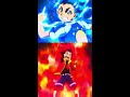 beyblade burst who is stronger hikaru vs hyuga