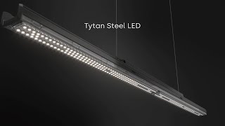 Tytan Steel LED - industrial lighting with super fast installation for warehouses