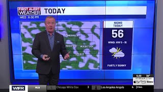Temperatures 10 to 12 degrees below normal today