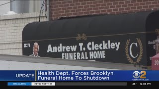 Brooklyn Funeral Home Forced To Close Over COVID Response