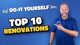 Top 10 Renovations with HUGE ROI / Just Do It Yourself Tour LIVE 4K