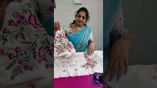 boutique life #fashionstyle #vasanthi creations #machine embroidery