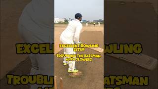 Slower Ball ❌ Wicket Taking Delivery ✅ #cricket #cricketskill #bowlingskills #catching #trending #yt