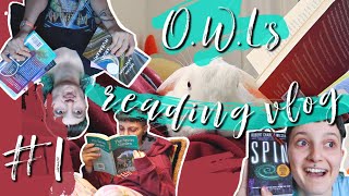READING VLOG!!!  // O.W.L.'s Readathon Week 1