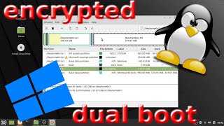 Encrypted dual boot install tutorial - Linux Mint and OEM Windows