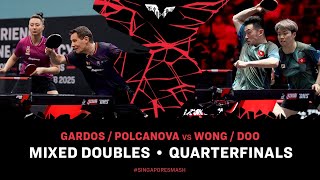 Gardos/Polcanova vs Wong/Doo | XD QF | Singapore Smash 2025