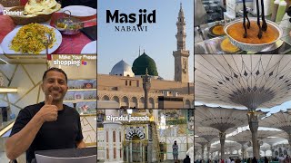 Madinah Vlog ( Inside Riyaz ul Jannah, Abaya Shopping🛍️, Madina Street Foods, indescribable sukoon)