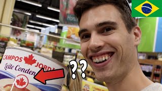 We Visited a Supermarket in Brazil... (did not expect this!)