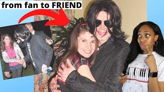 how one Michael Jackson fan became a cherished FRIEND- "Michael Jackson and Me"  by Talitha Linehan