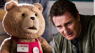 Liam Neeson buys cereals in a menacing way | Ted 2 | CLIP