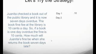Problem Solving Make a Table.avi