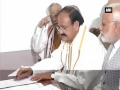 nda vice presidential nominee venkaiah naidu files nomination papers new delhi news