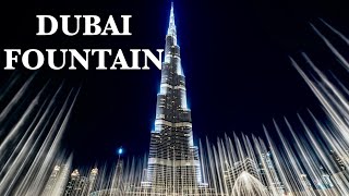 Fountain | Dubai | Water Fountain | Dubai Fountain | Dubai Fountain Show | Burj Khalifa | UAE | 4K