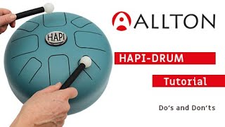 HAPI-Drum - Dos and Don'ts