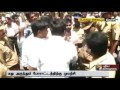 clash between police in law college student during protest at trichy