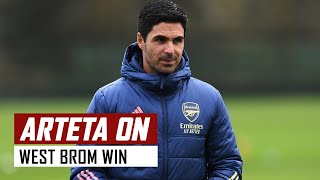 'Lacazette's been great!' | Mikel Arteta on West Brom 0-4 Arsenal