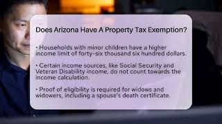 Does Arizona Have a Property Tax Exemption । Everything About Property Tax Exemptions in Arizona
