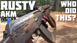 Can a Rusty beat up AK still work?