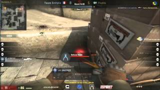 EnVyUs vs Fnatic on de_dust2 @ IO Pantamera Challenge 2015 Semi Finals (CS:GO nV vs FNC) Game 1