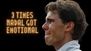 When Rafael Nadal GoAt Emotional | A Tribute to Rafa