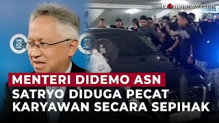 Mendikti Satryo Akui Sudah Lapor ke Prabowo Buntut Aksi Didemo oleh Karyawannya | OneNews Update