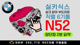 BMW 마지막 자연흡기 N52엔진 고질병 핵심 2분 정리