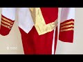 tajusa drumband ll baju pasukan merah putih kombinasi garis emas