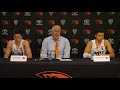 mbb postgame press conference vs. lbsu