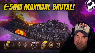 E-50M maximal brutal! Diese Runde beschreibt den E-50M perfekt! [World of Tanks - Gameplay - DE]