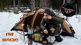 Wintercamping with the Nortent Vern Polycotton!