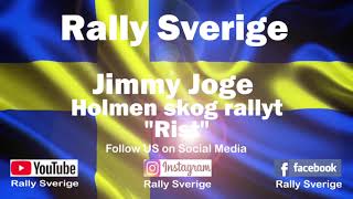 Jimmy Joge Holmen skog rallyt 2001 Rist