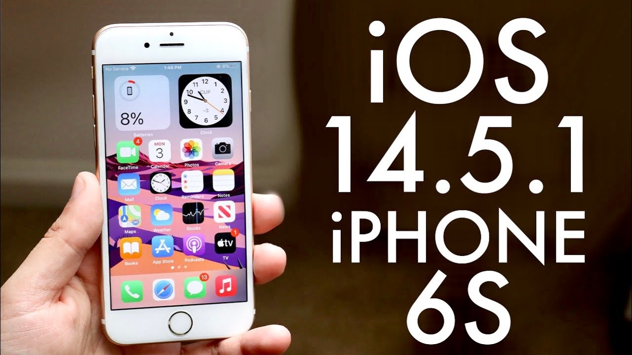 IOS 14.5.1 OFFICIAL On IPhone 6S! (Review) - YouTube