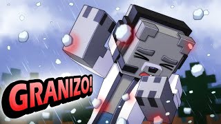 ¿Qué Pasaría Si Cayera GRANIZO en Minecraft?