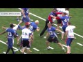 bryan sperry touchdown in alumni game kansas football 4.25.15