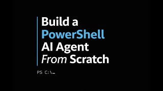 Build a PowerShell AI Agent From Scratch (No Frameworks, No Magic)