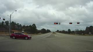 Driving through Jasper, Texas