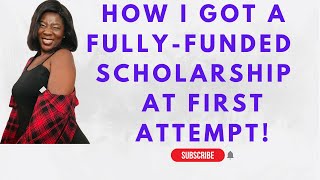 HOW I GOT A FULLY-FUNDED PHD SCHOLARSHIP AT FIRST ATTEMPT! #scholarships #travel #phd