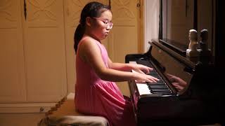 Anke Chen_Age 7_Plays C.Debussy - Estampes III. Jardins Sous La Pluie