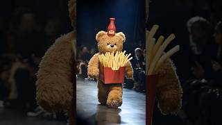 Teddies Fashion Show | Food | Part 2 #fashion #food #cute #teddy #bear #adorable