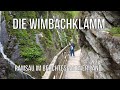 An easy hike through the Wimbachklamm, which is well worth seeing. Ramsau near Berchtesgaden.