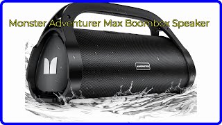 REVIEW (2025): Monster Adventurer Max Boombox Speaker. ESSENTIAL details.