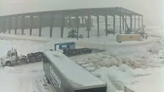 Fargo Parks Sports Center West PEMB January Time Lapse